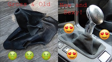 New Shift Boot for Project Incognito! (BMW E36 Build)