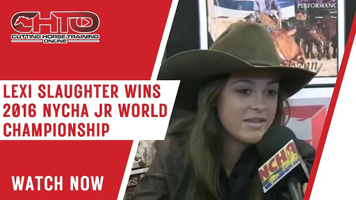 Lexi Slaughter Wins 2016 NYCHA Jr World Championship