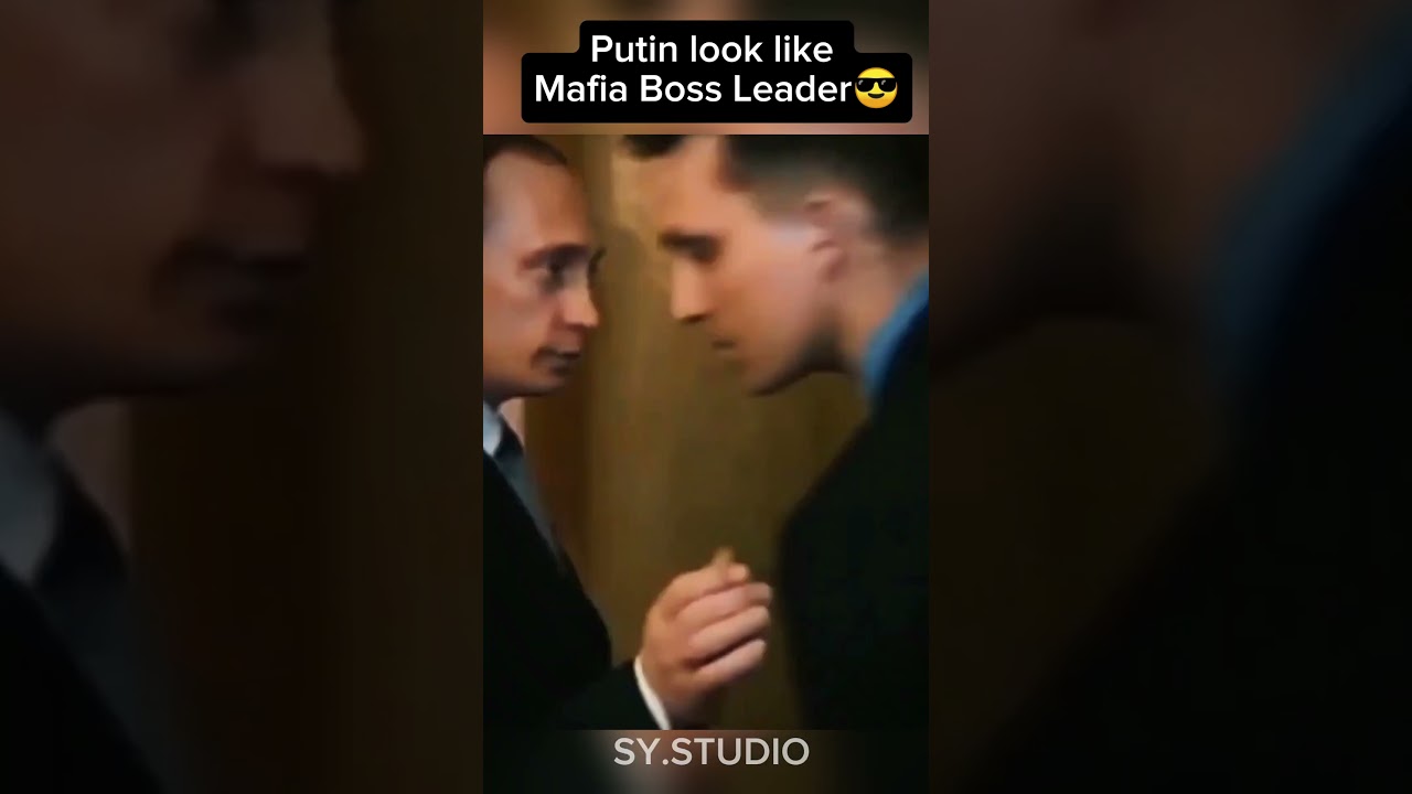 Putin look​ like​ Mafia​ Leader​😎🇷🇺 