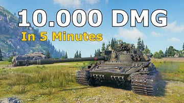 World of Tanks Object 907 - 10.000 Damage In 5 Minutes