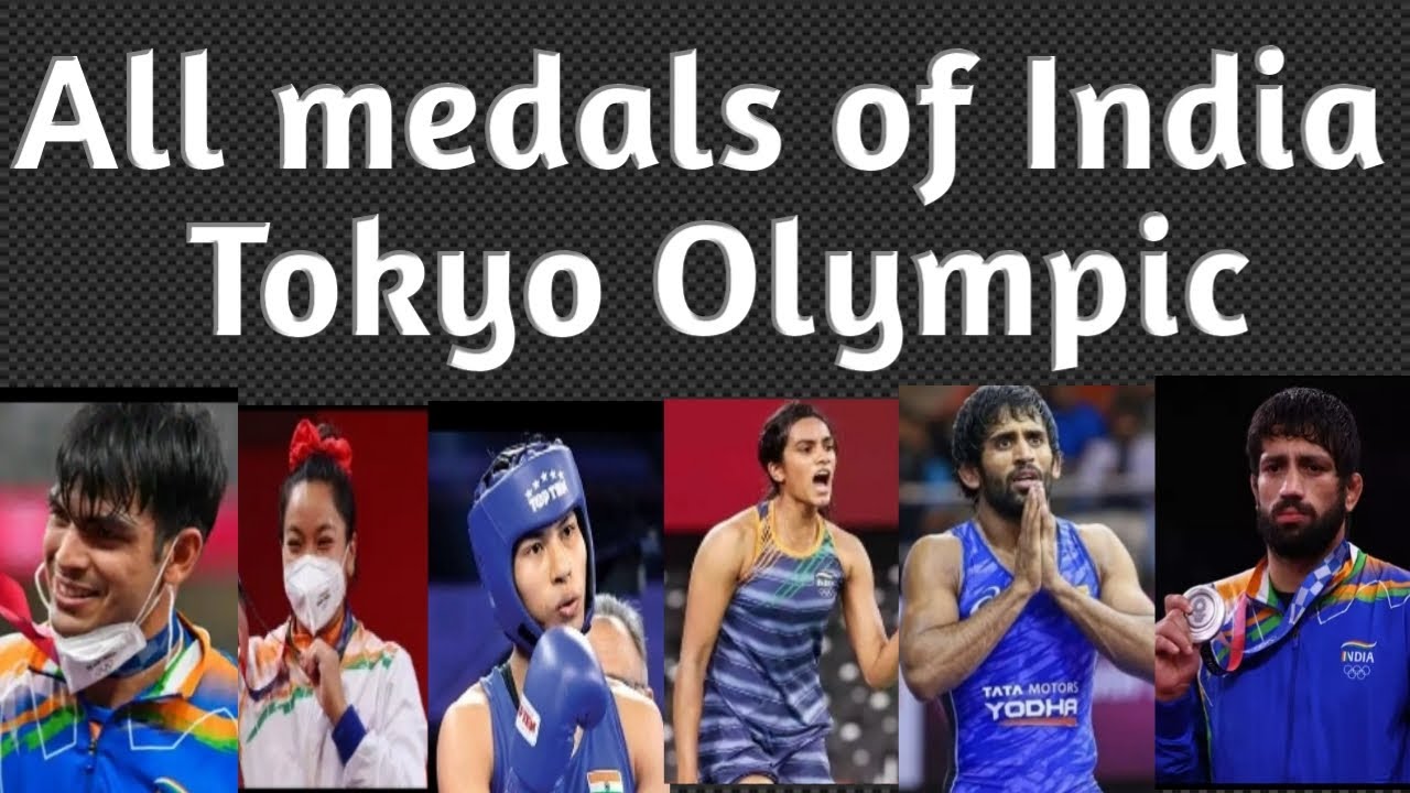 Total medals won by india in olympics 2021|| Olympic medals of india ...
