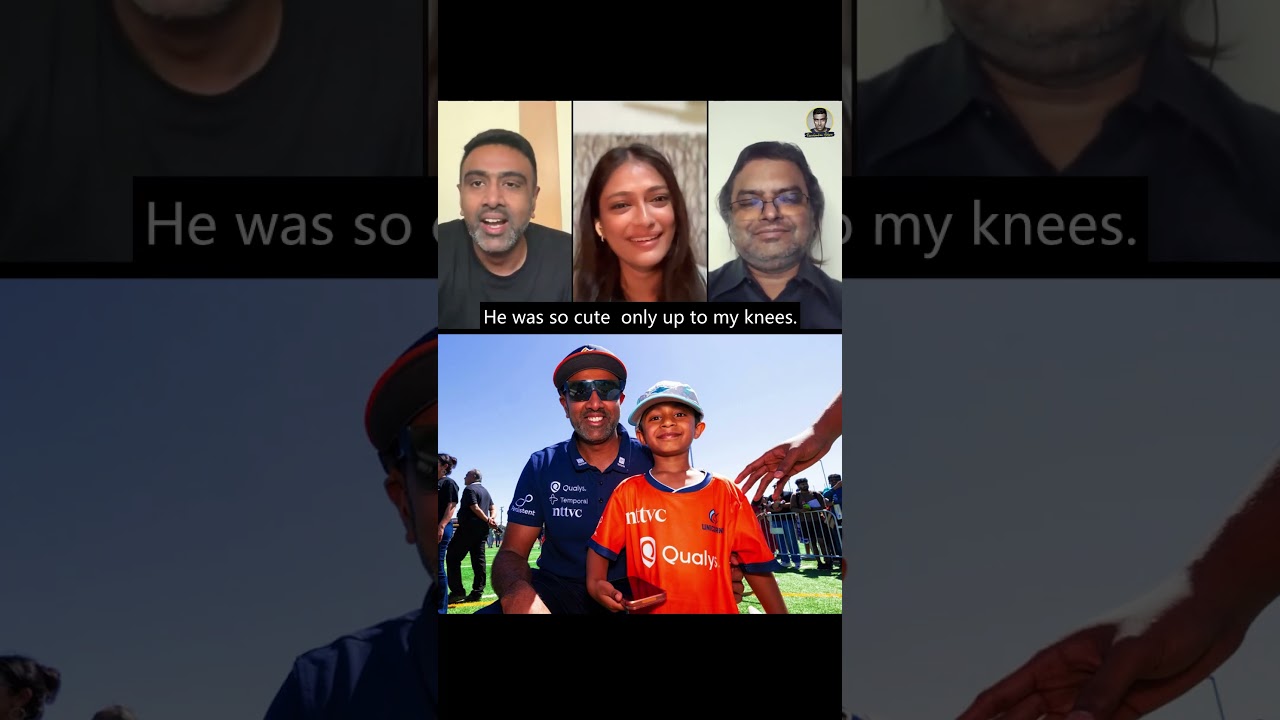 "I Want a Photo With a Cricketer!" #ashwin #cricket #mlc