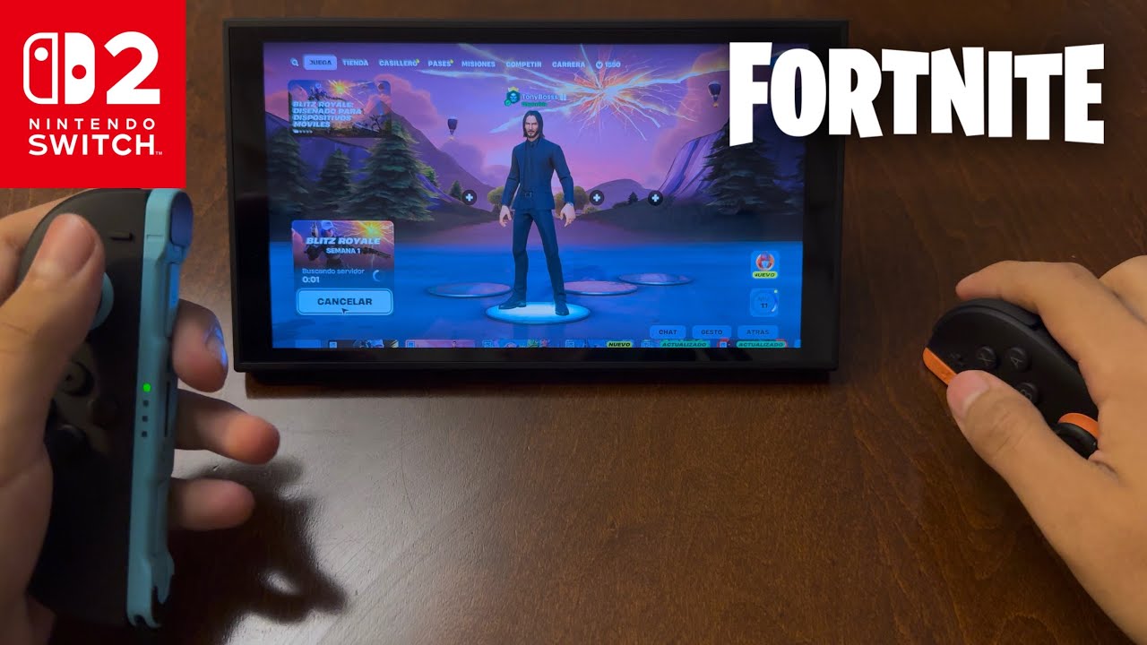 Probando el modo RATON en NINTENDO SWITCH 2 - YouTube