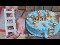 Como hacer escalera de fondant / Para pasteles