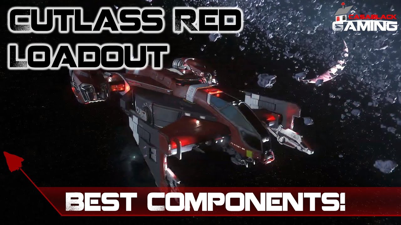 Star Citizen Drake Cutlass Red Vehicle Loadout | Ship Parts Guide & Locations YouTube