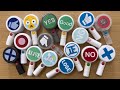 ○✖️サウンドボタン！ピンポンブー鳴るガチャガチャのおもちゃ