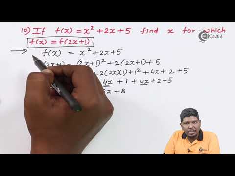 Problem No.10 Based on Value of Function - Functions - Diploma Maths - II thumbnail