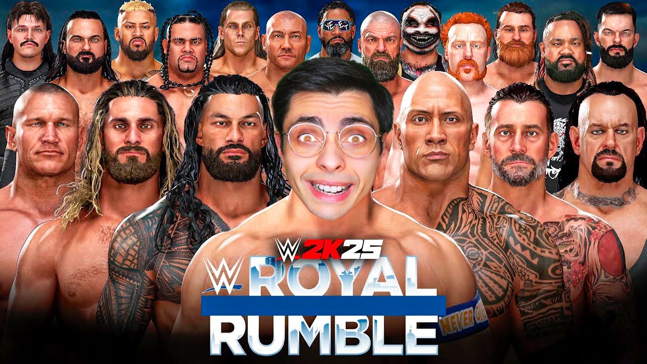 La Mia Prima ROYAL RUMBLE Maschile Su WWE2K25 🏆