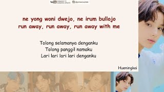 TXT - Run Away [EasyLyrics/IndoSub] by GOMAWO