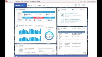 MicroStrategy 2 min #26 - SnappyMart : Retail dashboards for regional and store managers