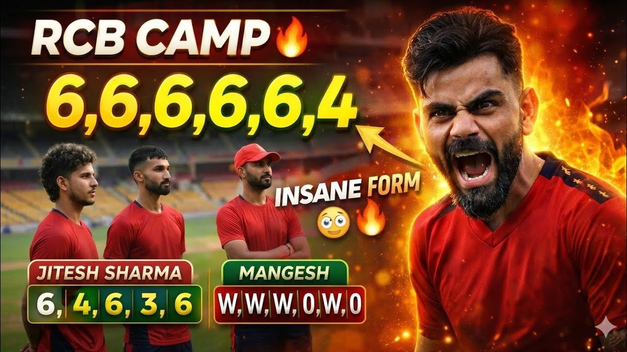 rcb camp update , 2026 latest news rcb training camp 2026 full update ...