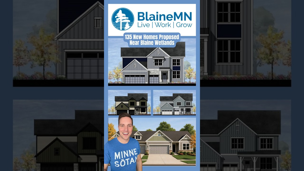 Вблизи болот Блейн планируется строительство 135 новых домов.