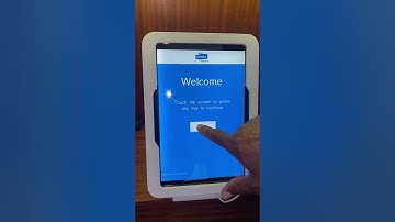 Demonstration of eVisitor Kiosk
