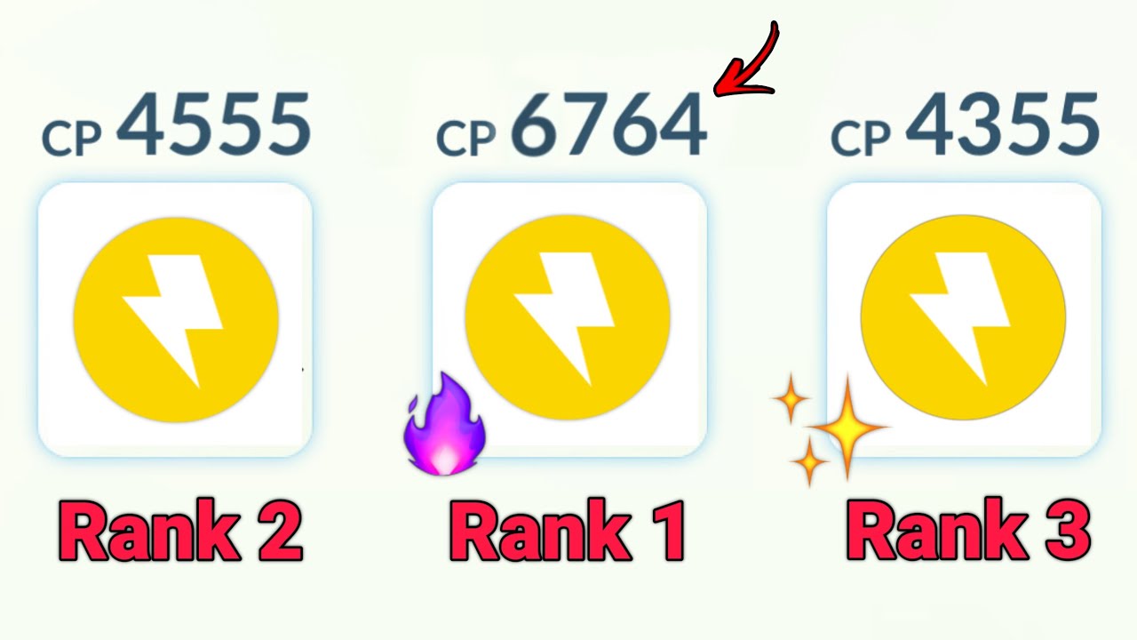 using TOP 3 LvL 50 *BEST ELECTRIC TYPE POKÉMON* ⚡️in Pokemon GO.