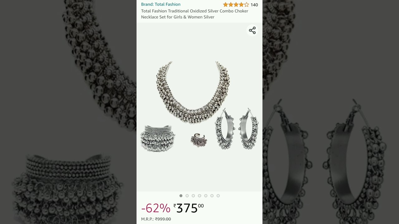 Oxidized Jewellery Sets from 