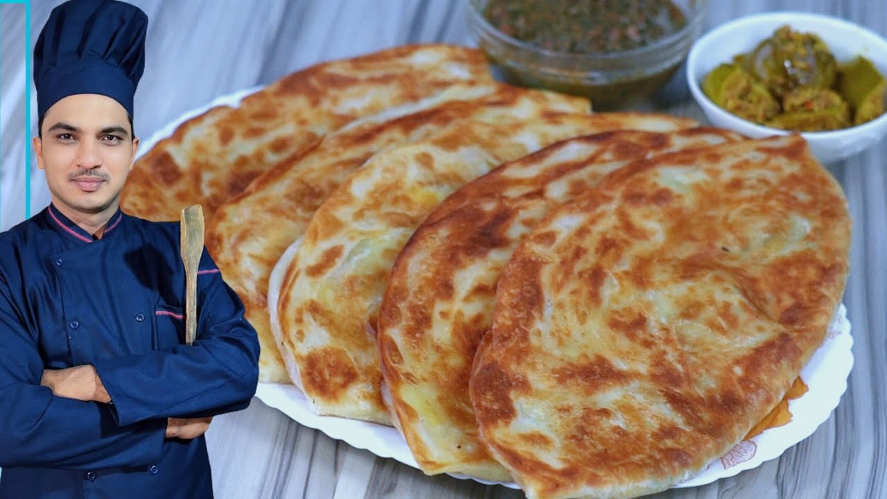 Aloo Paratha New Style Recipe|100% Crispy Aloo Paratha Secret Recipe|Chef M Afzal|