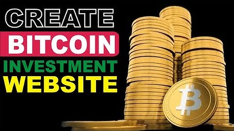 Bitcoin Investment Website Script Free Download - How To create bitcoin Investment Website