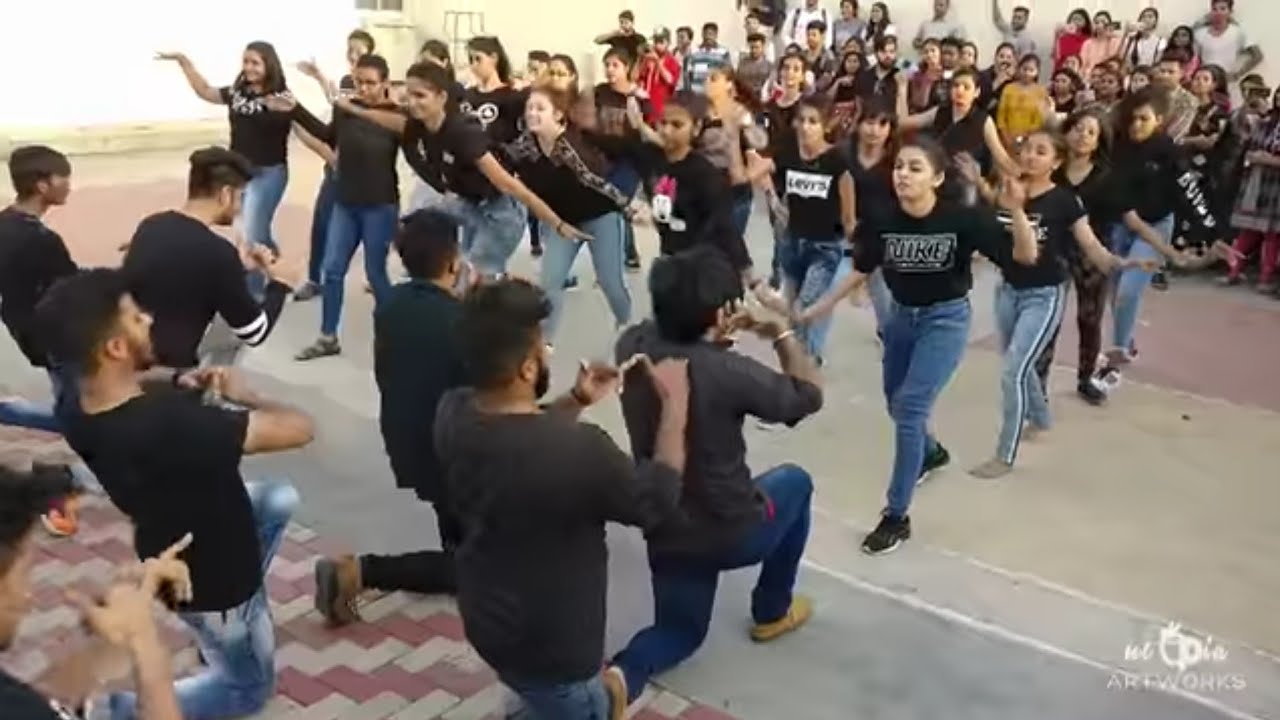 Best Flash Mob ever Dance Fever OJAS 2019 BIT Durg YouTube