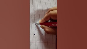 Thumbnail of How to connect the 9 dots with 4 straight lines puzzle #song #shorts