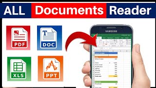 All in One Documents Reader App For Android ( PDF - DOC - XLS - TXT - PPT ) Reader App 2021 screenshot 3