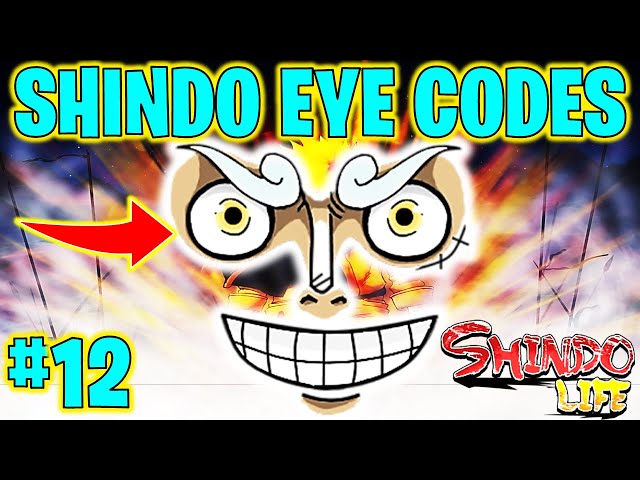 ⭐NEW SHINDO LIFE CUSTOM EYE CODES #13⭐