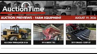 Farm Equipment Online Auction Preview - August 19, 2026