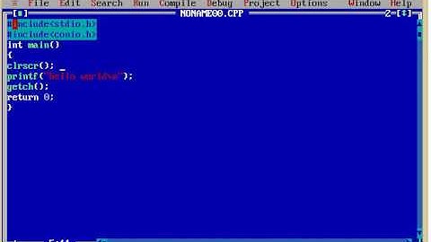 c program to print Hello World  - C programming tutorial-1