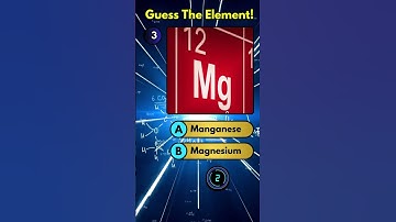 Can You GUESS THE ELEMENT in 5 Seconds?🤔🧪 Element Quiz