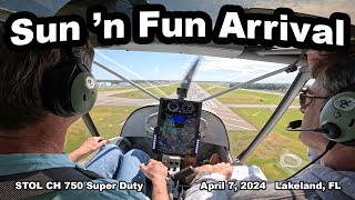 Flight in to Sun 'n Fun fly-in