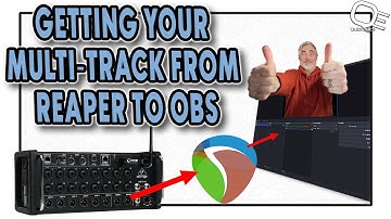 XR 18, REAPER, and OBS: ReaRoute and Monitoring