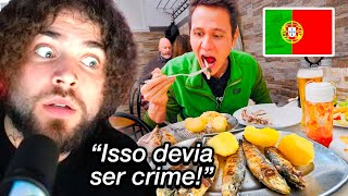 Ele Provou as Melhores Comidas de Portugal e esta foi a sua reação...