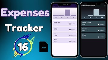 Flutter Expense Tracker App | Page Navigation  | Flutter Project Tutorial in Bangla