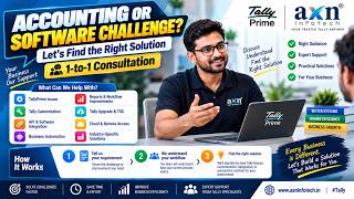 Accounting or Software Challenge? Let’s Find the Right Solution | 1-to-1 Consultation | AXN Infotech screenshot 1