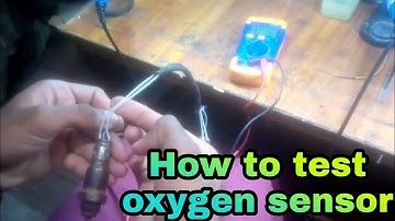 How to test o2 / oxygen sensor good or bad with multimeter easily