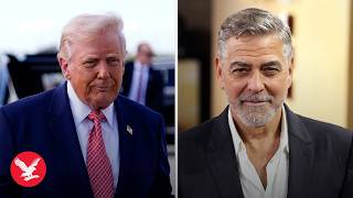 George Clooney vs Donald Trump: How they went from friends to foes