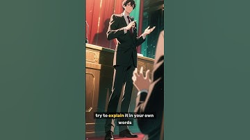 The Feynman Technique: Learn Anything by Explaining It Simply (Deep Understanding)