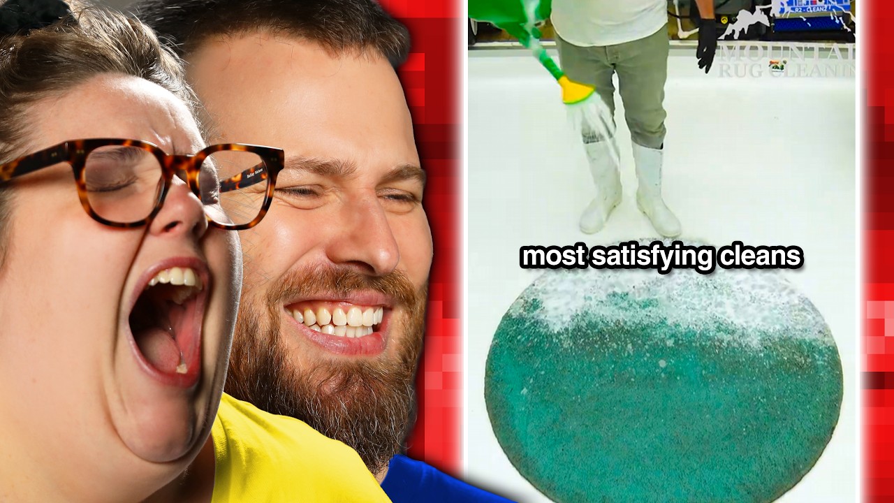 TRY NOT TO LAUGH: Oddly Satisfying — Transcript