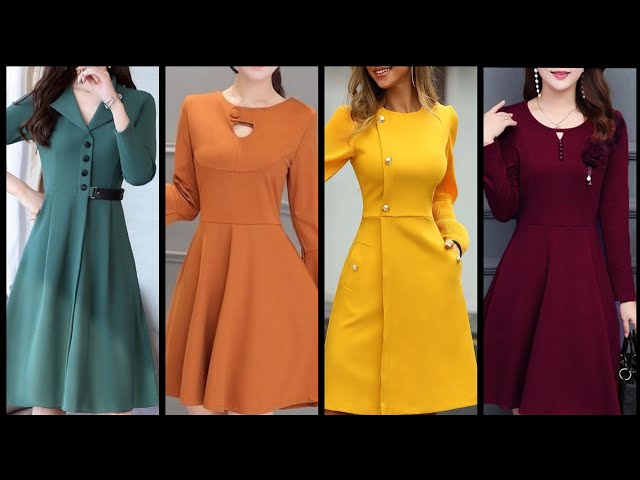 Latest Winter Frock Kurti Designs 2020-21 | Short Frock | Kurti Design |  Stylish Dresses for Girls - YouTube