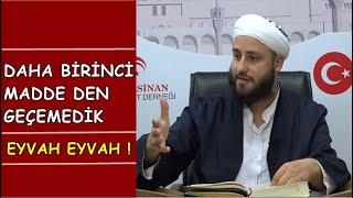 Her Müslümana Gereken 5 Madde Di̇kkat Edeli̇m Eren Kara Hocaefendi
