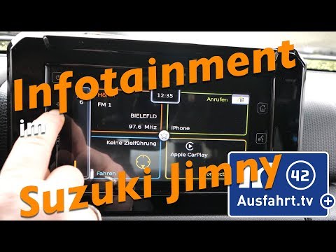 Infotainment System im 2019 Suzuki Jimny Comfort+