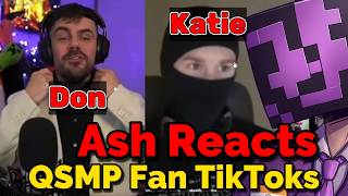 Ashswag Reacts to QSMP Fans Tiktoks Suggestions &amp; Cheesy Michael Lore l QSMP 2