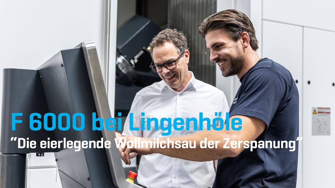 5-Achs-Bearbeitung auf der Baureihe F