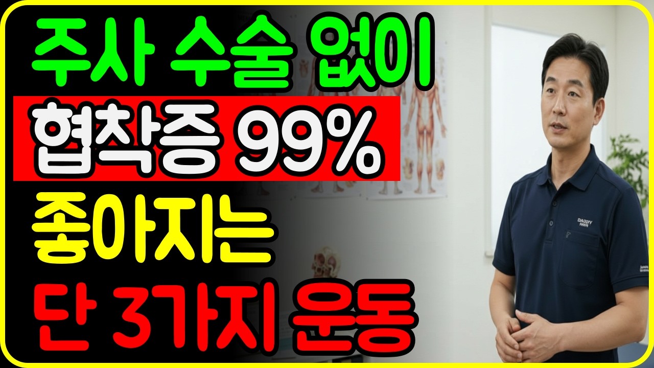 5분만 걸어도 다리 저린 협착증, 운동을 바꿔야 낫습니다｜집에서 15분 루틴으로 통증 99% 줄이는 법