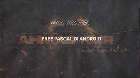 "Tutorial Download Aplikasi Free Pascal Di Android"