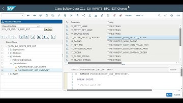 Video 22: OData Service - Multiple Input Values