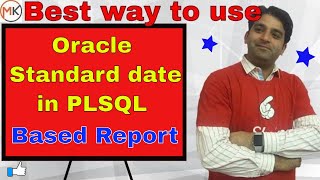 How to use DATE format in PLSQL Reports | Oracle Shooter