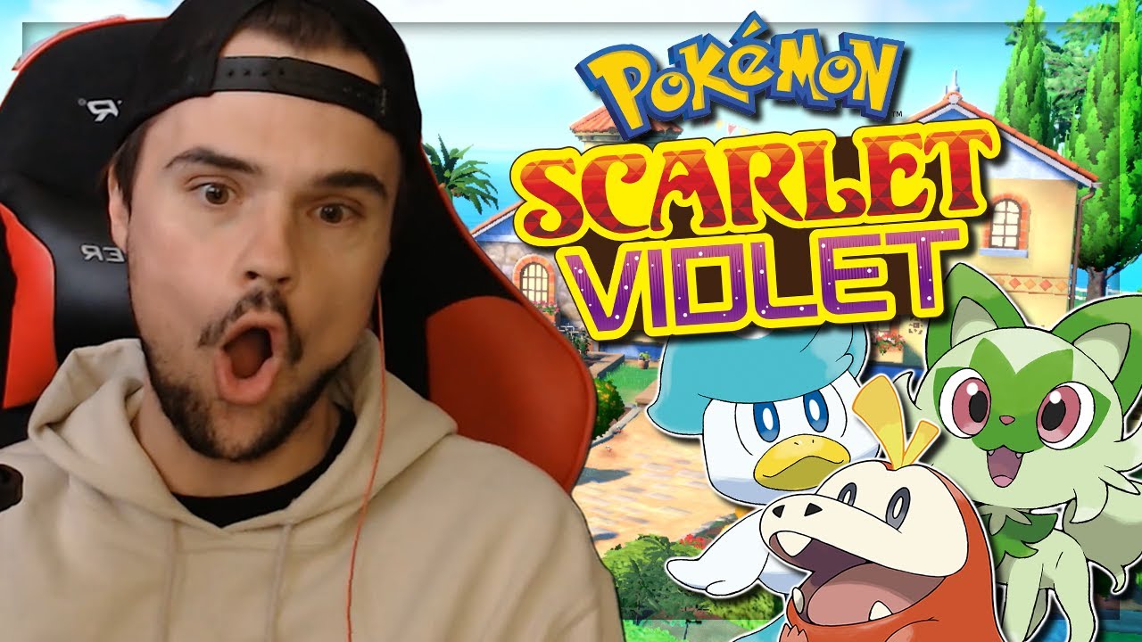 POKEMON SCARLET & VIOLET REACTION | Gen 9 Is FULLY OPEN WORLD!?