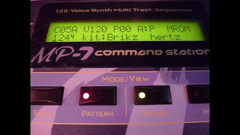 E-MU Command Station MROM Patches