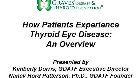 How Patients Experience Thyroid Eye Disease: An Overview