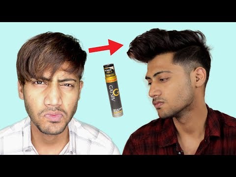 How to USE HAIRSPRAY for LONG LAST HOLD | Men Hair